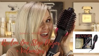 Revlon Pro Collection Salon One Step Dryer amp Volumizer  DEMO  REVIEW [upl. by Elleron247]