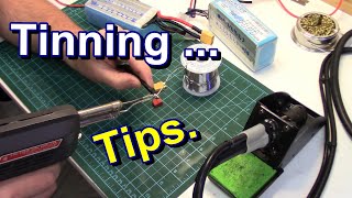 How To Tin Wires Before Soldering [upl. by Nniuqal]