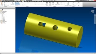 Taladrar cilindro inventor tutorial rapido [upl. by Bray]