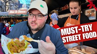 MUSTTRY Street Food at Edinburghs Christmas Market [upl. by Emerick]