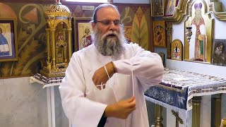 Vesting of the Priest before the Divine Liturgy [upl. by Asiul]