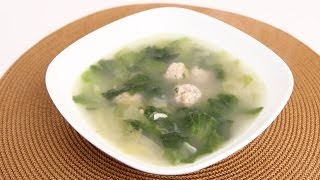 Homemade Escarole Soup Recipe  Laura Vitale  Laura in the Kitchen Episode 710 [upl. by Delia265]