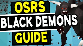 The Ultimate Black Demon Slayer Guide OSRS [upl. by Cristionna]