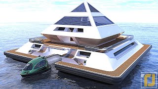 10 COOLEST Houseboats You Can Totally Own [upl. by Weitman551]