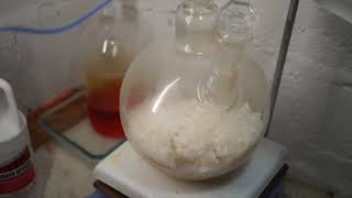 Making nitric acid for gold and silver refining [upl. by Kir]