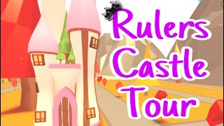 Adopt Me Rulers Castle House Tour  Fully Decorated 🦖🦄 [upl. by Ytirahs]