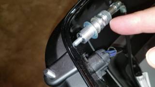 Harley Davidson Antenna Stud Removal when using a hidden antenna [upl. by Esyak]