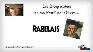 Biographie de Rabelais [upl. by Ellenuahs]