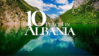 10 Beautiful Places to Visit in Albania 4K 🇦🇱  Must See Albania Travel [upl. by Nimaj957]