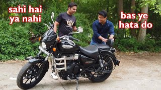 6 months ownership review of royal enfield meteor 350  King Indian [upl. by Sawtelle]