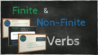 Finite vs NonFinite Verbs  Learn English  EasyTeaching [upl. by Rosamond]