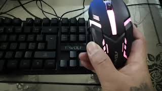 TWOLF TF200 Keyboard and Mouse  Unboxing [upl. by Ahsyle664]