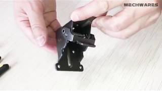 MechWares  Foldable Support BracketSelfLocking Hinge [upl. by Saint]