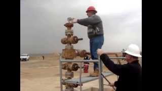 Gas Well  Wellhead Repair [upl. by Thurber]