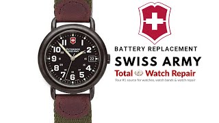 Swiss Army Cavalry Old Battery Replacement [upl. by Lessirg]