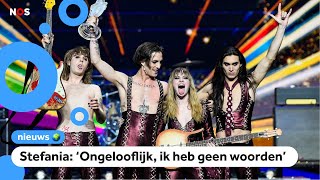 Italië wint Songfestival Nederland op plek 23 [upl. by Anoval]