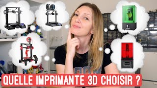 Quelle imprimante 3D choisir et quelles sont celles que jutilise [upl. by Oaht]