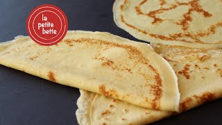 Comment faire des CRÊPES MAISON 🥞 petite bette [upl. by Milburn]