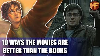 10 Things the Harry Potter Movies Did Better Than the Books [upl. by Ahsinej]