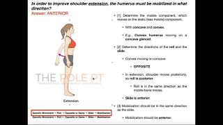 ConcaveConvex Rules  How to Mobilize a Joint Part 1 [upl. by Adlaremse]