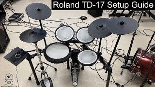 Roland TD17KVX Setup Guide [upl. by Notsrik163]