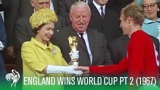 1966 World Cup Final England vs Germany Part 2  Sporting History [upl. by Steffin]