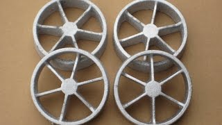 Metal Casting at Home part 60 Spoked wheel Castings [upl. by Iatnohs]