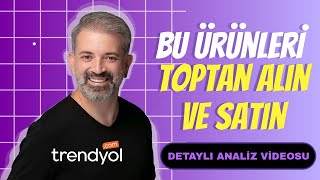 TRENDYOLDA SATILABİLECEK ÜRÜNLER BULDUM [upl. by Mela]