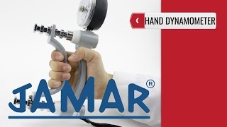 JAMAR Hydraulic Hand Dynamometer product video presentation [upl. by Netta]