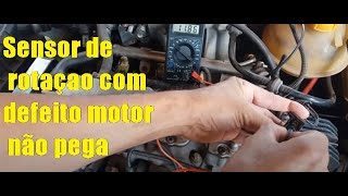 Sensor de rotação com defeito motor não pega [upl. by Biernat]