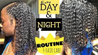 7 DAYS In My High Porosity Fine Hair  Day amp Night Routine [upl. by Ynots]