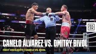 FIGHT HIGHLIGHTS  Canelo Álvarez vs Dmitry Bivol [upl. by Ihcego]