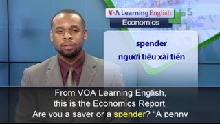 Phát âm chuẩn  Anh ngữ đặc biệt Saving Money VOA [upl. by Huebner]