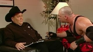 Kane attacks Jim Ross Raw July 14 2003 [upl. by Oppen738]