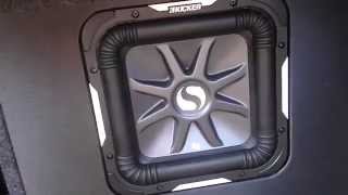 Kicker L7 10in Solo Baric  Review  Car Body FLEX [upl. by Ulises]