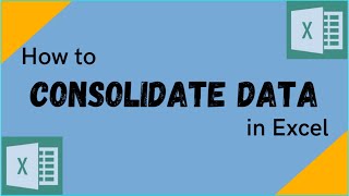 How to Consolidate Data in Excel [upl. by Atined]