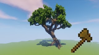 How to Build a Tree with Worldedit [upl. by Hsirahc]