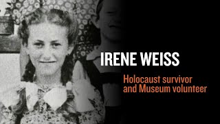 Eyewitness to History Holocaust Survivor Irene Weiss [upl. by Blas912]