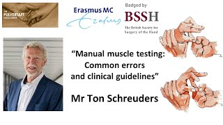 Manual Muscle testing my Ton Schreuders [upl. by Faber]