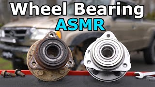 How to Replace a Front or Rear Wheel Bearing Full ASMR [upl. by Laurita]