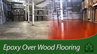 How to Install Commercial Epoxy Flooring on Wood [upl. by Acnoib496]