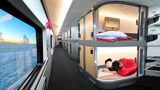 12 Hours on World’s First Capsule Hotel Sleeper Train  🇦🇹Austria🇩🇪Germany [upl. by Olegnaed]