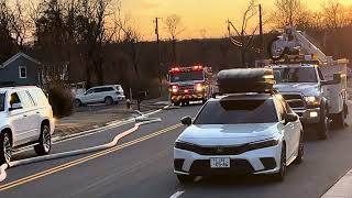 Working house fire in Ashburn  623s due [upl. by Roel]