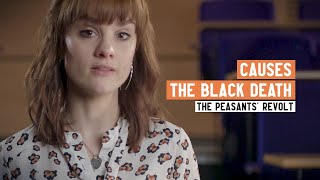 What Caused the Peasants Revolt  Part 1 The Black Death  2 Minute History [upl. by Ephraim28]