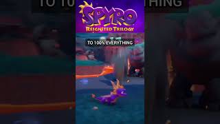 Spyro Reignited Trilogy Review in About 1 Minute [upl. by Maighdiln]