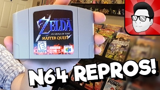 N64 Repros are Real WORKING Zelda Master Quest and How to Spot a Fake Cartridge [upl. by Elohcin]