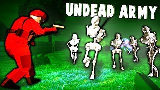 Ravenfields NEW Undead Army Game Mode Ravenfield New Update Gameplay [upl. by Aleris]