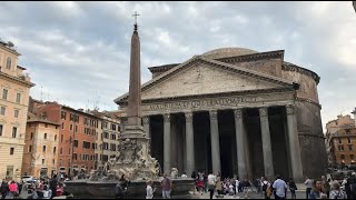 A Historical Tour of Romes Pantheon [upl. by Hgiel]