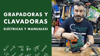 GRAPADORAS Y CLAVADORAS eléctricas y manuales [upl. by Cody610]