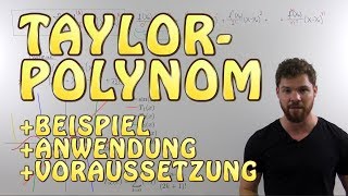 Taylorpolynom  Einfach Erklärt  Beispiel [upl. by Ynaffat886]